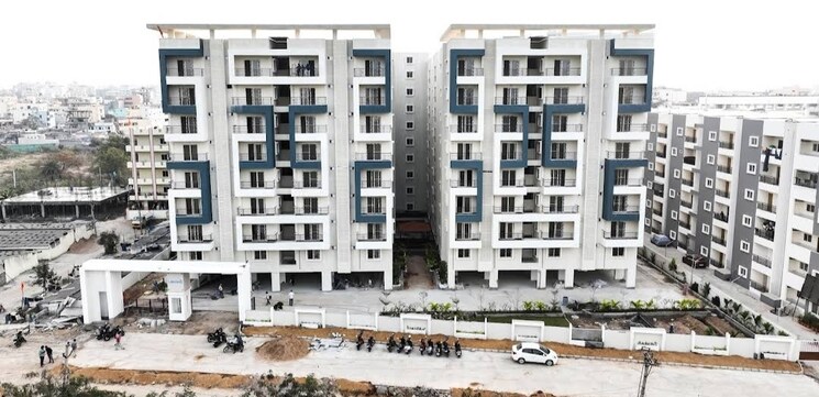 Exterior View, hafeezpet 2 Bedroom 1365 Sq.Ft. Apartment In Hafeezpet Hyderabad 8714495