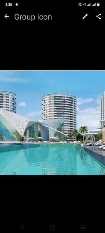 2 BHK Apartment – Exterior View View at Omaxe Lake, North Mullanpur - for Rent