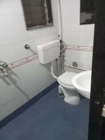 Bathroom in 1 BHK Apartment at Namaskar CHS, Uthalsar – for Rent