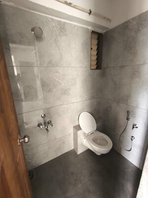 Bathroom in 1 BHK Apartment at Adajan – for Sale