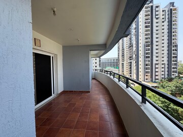 Balcony in 3 BHK Apartment at Aparna Serene Park, Kondapur – for Rent