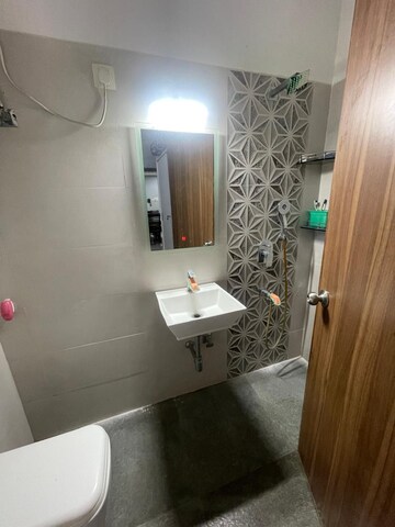 Bathroom in 2 BHK Apartment at Shree Riddhi Siddhi Sumukh Hills, Kandivali East – for Rent