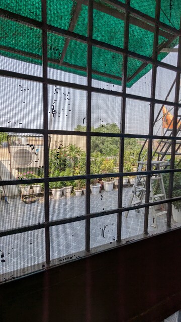 Balcony in 1 BHK Apartment at Sarita Vihar – for Rent