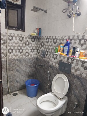 Bathroom in 2 BHK Builder Floor at Mehrauli – for Sale