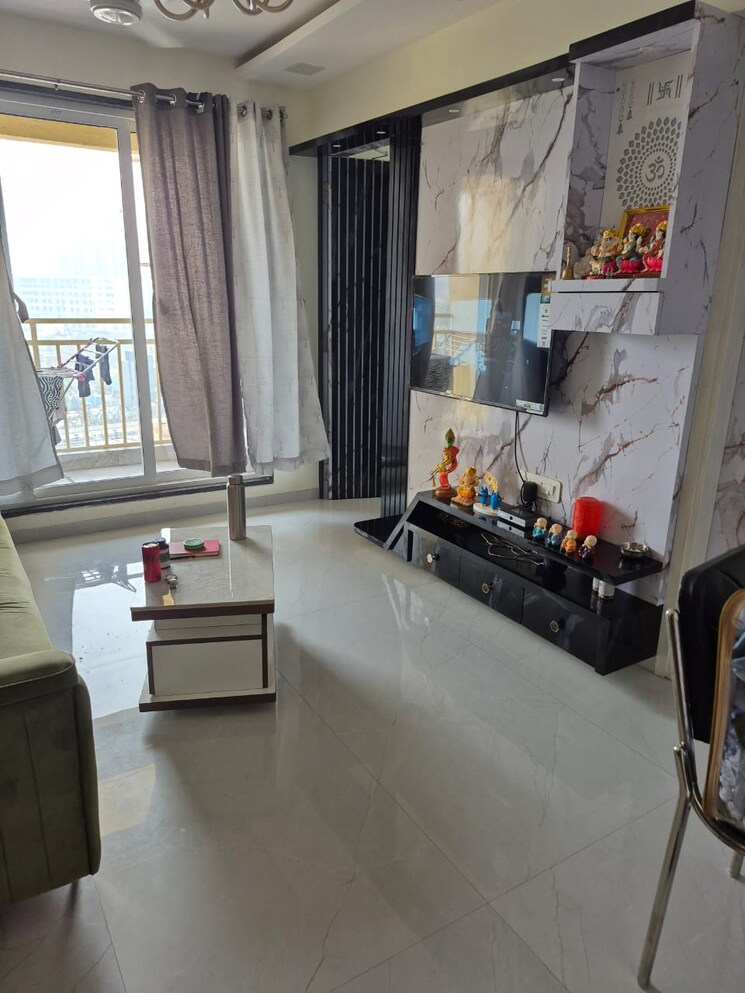 Living Room, gami-jade 1.5 Bedroom 850 Sq.Ft. Apartment In Vashi Sector 28 Navi Mumbai 8714619