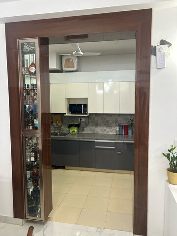 Kitchen in 3 BHK Apartment at Purvanchal Royal City II, Chi V Greater Noida – for Sale