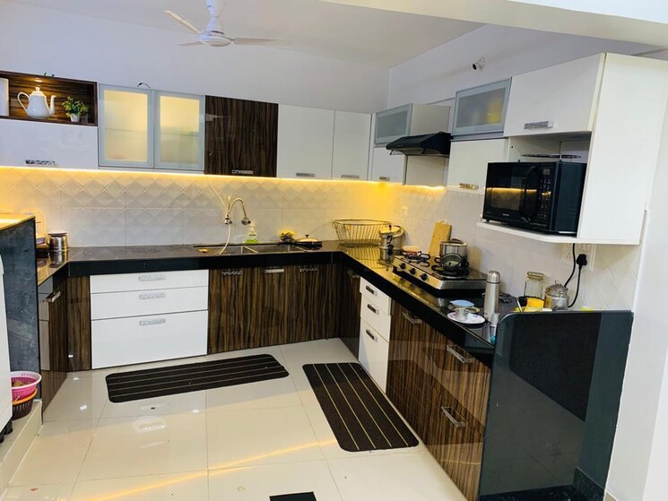 Kitchen, gera-park-view 2 Bedroom 850 Sq.Ft. Apartment In Kharadi Pune 8714629