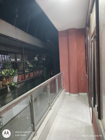 Balcony in 2 BHK Builder Floor at Mehrauli – for Rent
