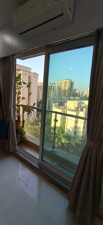 Balcony in 2 BHK Apartment at Nexus Hyde Park Residency, Manpada – for Rent