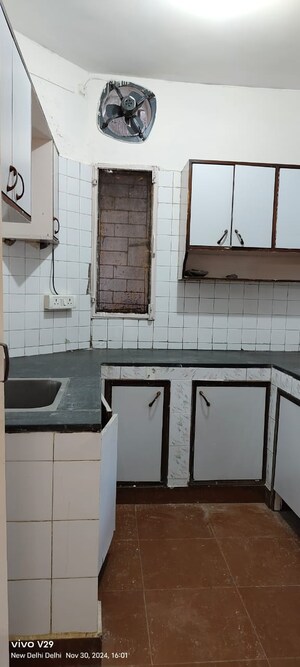 Kitchen in 3 BHK Apartment at Jasola – for Sale