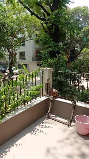 Terrace in 3 BHK Apartment at Panchsheel Enclave – for Sale