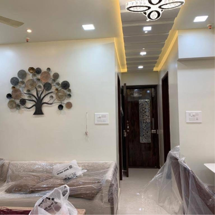 Living Room, wadhwa-atmosphere-o2 3 Bedroom 1000 Sq.Ft. Apartment In Nahur Gaothan Mumbai 8714758