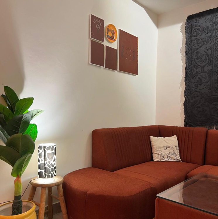 Living Room, saket-court-residential-complex 2 Bedroom 1000 Sq.Ft. Builder Floor In Pushp Vihar Delhi 8714795