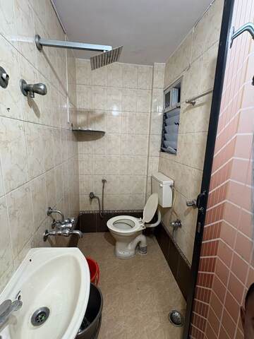 Bathroom in 2 BHK Apartment at Siddhivinayak Riddhima, Taloja – for Rent