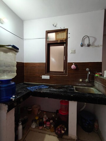 Kitchen in 1 BHK Builder Floor at Saket – for Rent