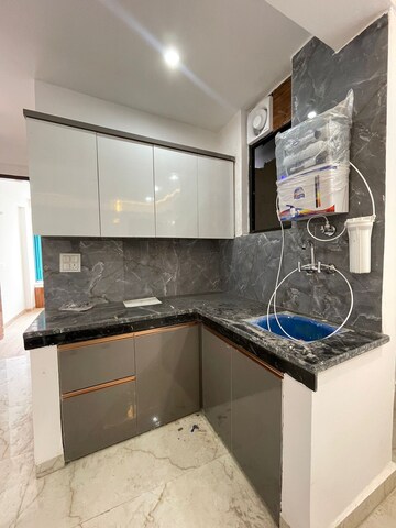 Kitchen in 1 BHK Builder Floor at Saket – for Rent