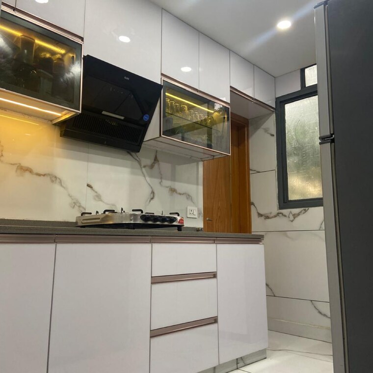 Kitchen, malviya nagar 2 Bedroom 900 Sq.Ft. Builder Floor In Malviya Nagar Delhi 8714841