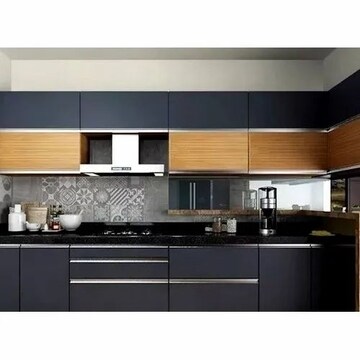 Kitchen in 2.5 BHK Builder Floor at Shree Vardhman Flora, Sector 90 – for Rent