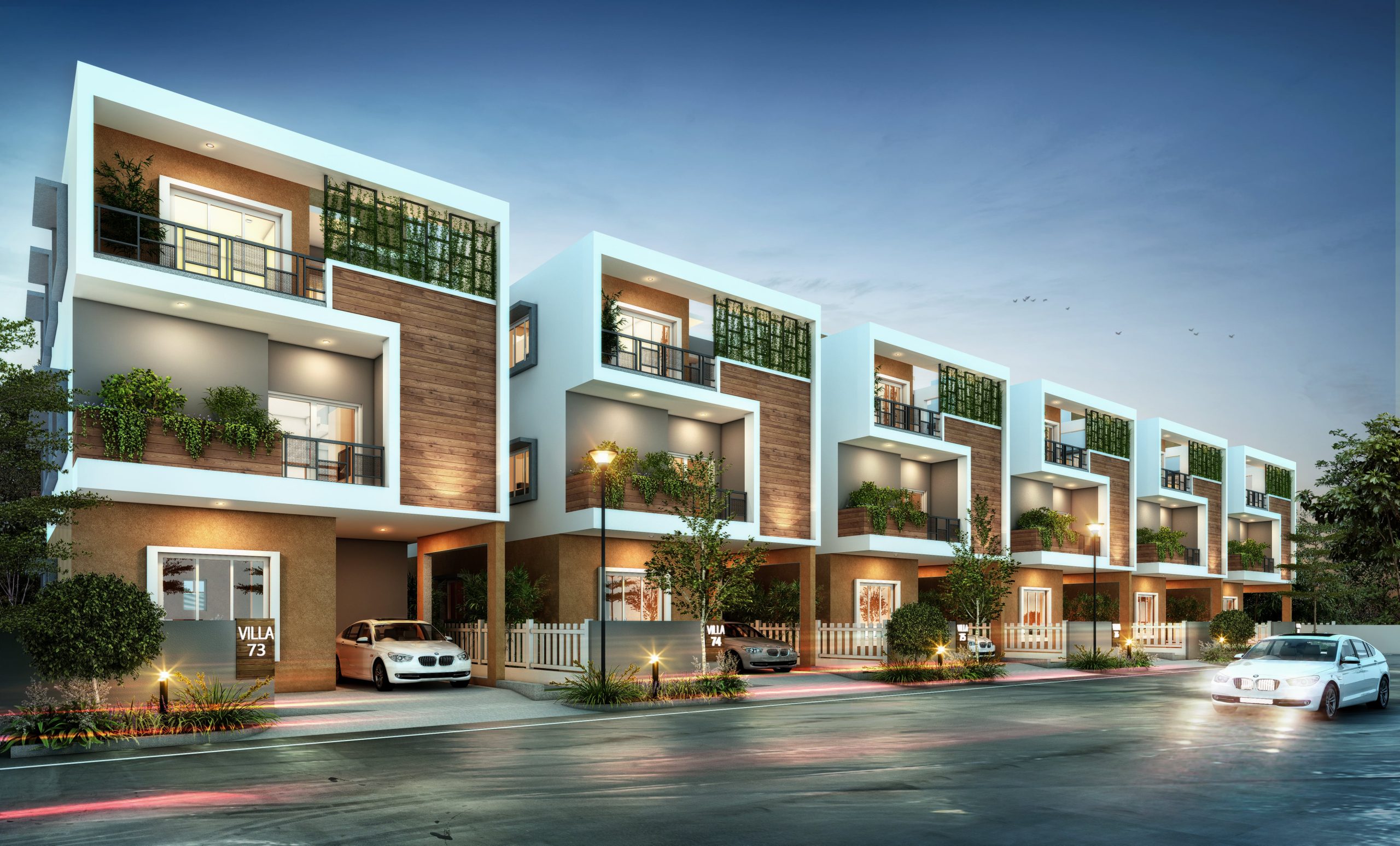 5 BHK + Servant Room Villa For Sale in Radiance Blossom