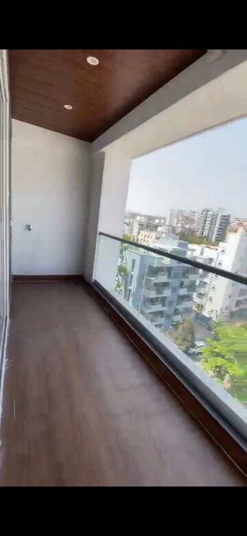 Balcony in 3 BHK Apartment at Bhujbal Township, Kothrud – for Rent