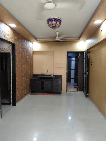 Living Room in 1 BHK Apartment at Agarwal Residency CHS, Nalasopara East – for Rent