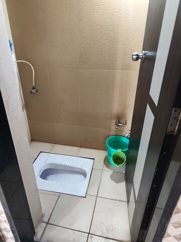 Bathroom in 1 BHK Apartment at Agarwal Residency CHS, Nalasopara East – for Rent