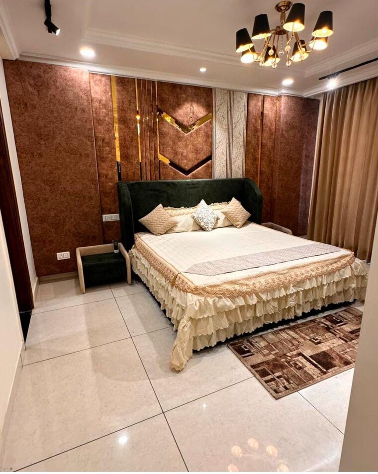 Bedroom, the-suman-marvelous 3 Bedroom 1745 Sq.Ft. Apartment In Ramgarh Bhudda Zirakpur 8714962