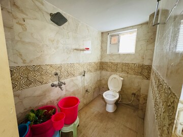 Bathroom in 3 BHK Builder Floor at Kondapur – for Rent