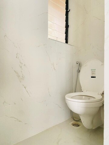 Bathroom in 1 BHK Apartment at Runwal Gardens Phase I, Dombivli East – for Rent