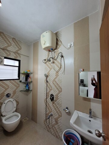 Bathroom in 2 BHK Apartment at Welworth Tinseltown, Bavdhan – for Rent