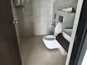 Bathroom in 2 BHK Apartment at Raymond Ten X Habitat, Pokhran Road No Two – for Rent