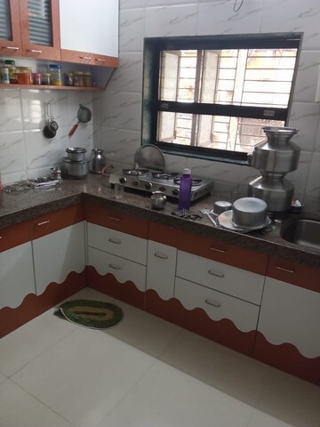 Kitchen in 1 BHK Apartment at Dombivli West – for Rent