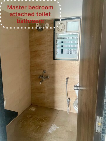Bathroom in 2 BHK Apartment at Sai Samarttha Saisha, Punawale – for Rent