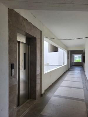 Building Lobby in 3 BHK Apartment at Jaswitha Luxor Apartments, Kokapet – for Sale