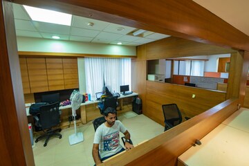Team Area in  Office Space at Sudhir Aakash, Karve Road – for Rent