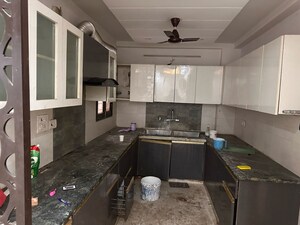 Kitchen in 3 BHK Builder Floor at Green Fields Colony – for Sale