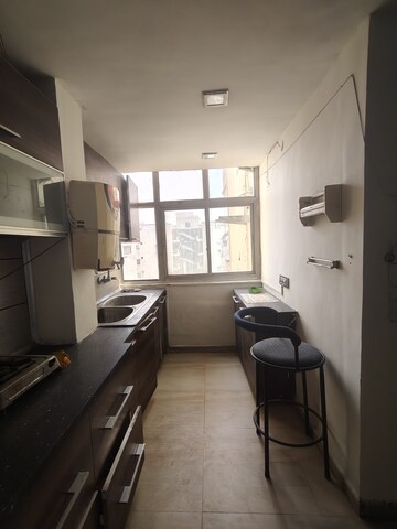 Kitchen in 2 BHK Penthouse at RKM Springdale Tower II, Lohgarh – for Rent