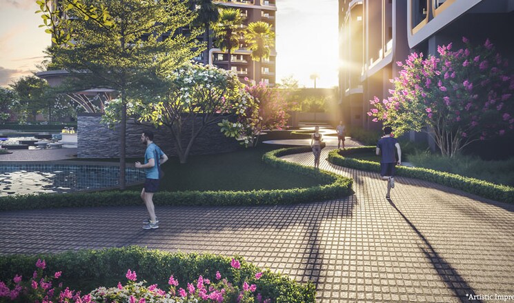 Garden, smart-world-the-edition 3.5 Bedroom 2945 Sq.Ft. Apartment In Sector 66 Gurgaon 8478510