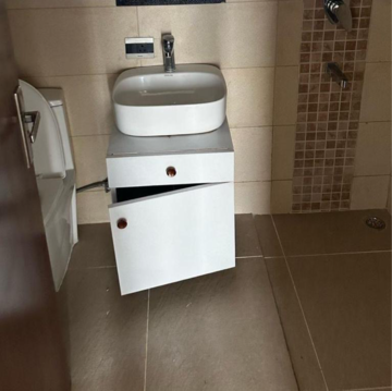 Bathroom in 3 BHK Apartment at Central Park 3 Flower Valley, Sohna Sector 33 – for Rent