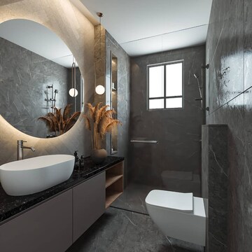 Bathroom in 3 BHK Apartment at Sector 95 – for Sale