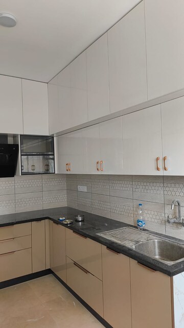 Kitchen in 3 BHK Apartment at Prestige Finsbury Park Regent, Bagaluru  – for Rent