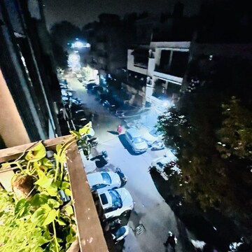 Balcony in 3 BHK Builder Floor at Jangpura – for Rent