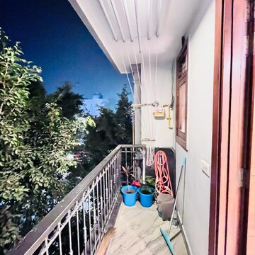 Balcony in 3 BHK Builder Floor at Jangpura – for Rent