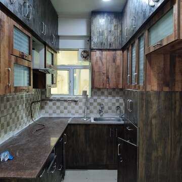 Kitchen in 2 BHK Apartment at Gaur City 2 - 10th Avenue, Sector 16c Greater Noida – for Rent