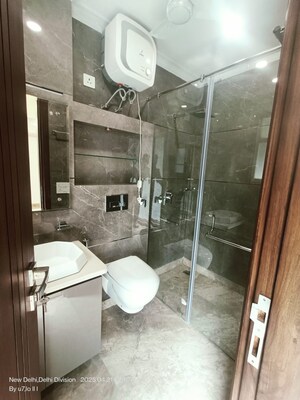 Bathroom in 3 BHK Builder Floor at Saket – for Sale