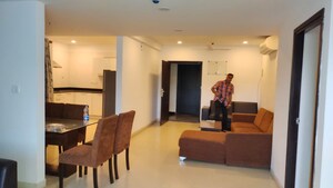 Living Room in 4 BHK Apartment at Golf Edge, Gachibowli – for Sale