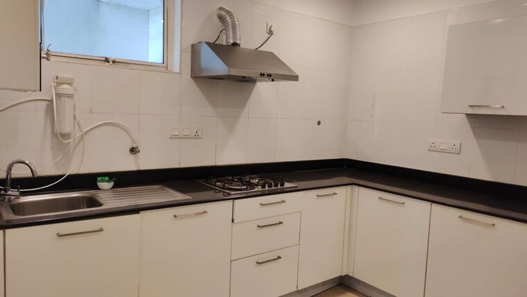 Kitchen, golf-edge 4 Bedroom 3625 Sq.Ft. Apartment In Gachibowli Hyderabad 8715513