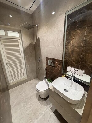 Bathroom in 2 BHK Apartment at M Raveshia Aryana Heights, Ghatkopar East – for Sale