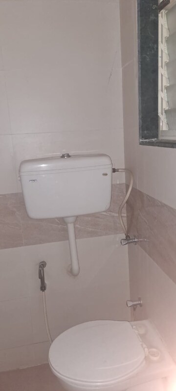 Bathroom in 3 BHK Apartment at Cosmos Lounge, Manpada – for Rent