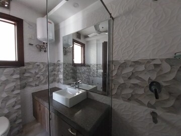 Bathroom in 4 BHK Builder Floor at Saket – for Rent
